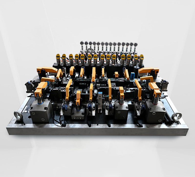 友智精機攪拌摩擦焊專用夾具，高精度定位夾具，確保焊接質量和生產效率